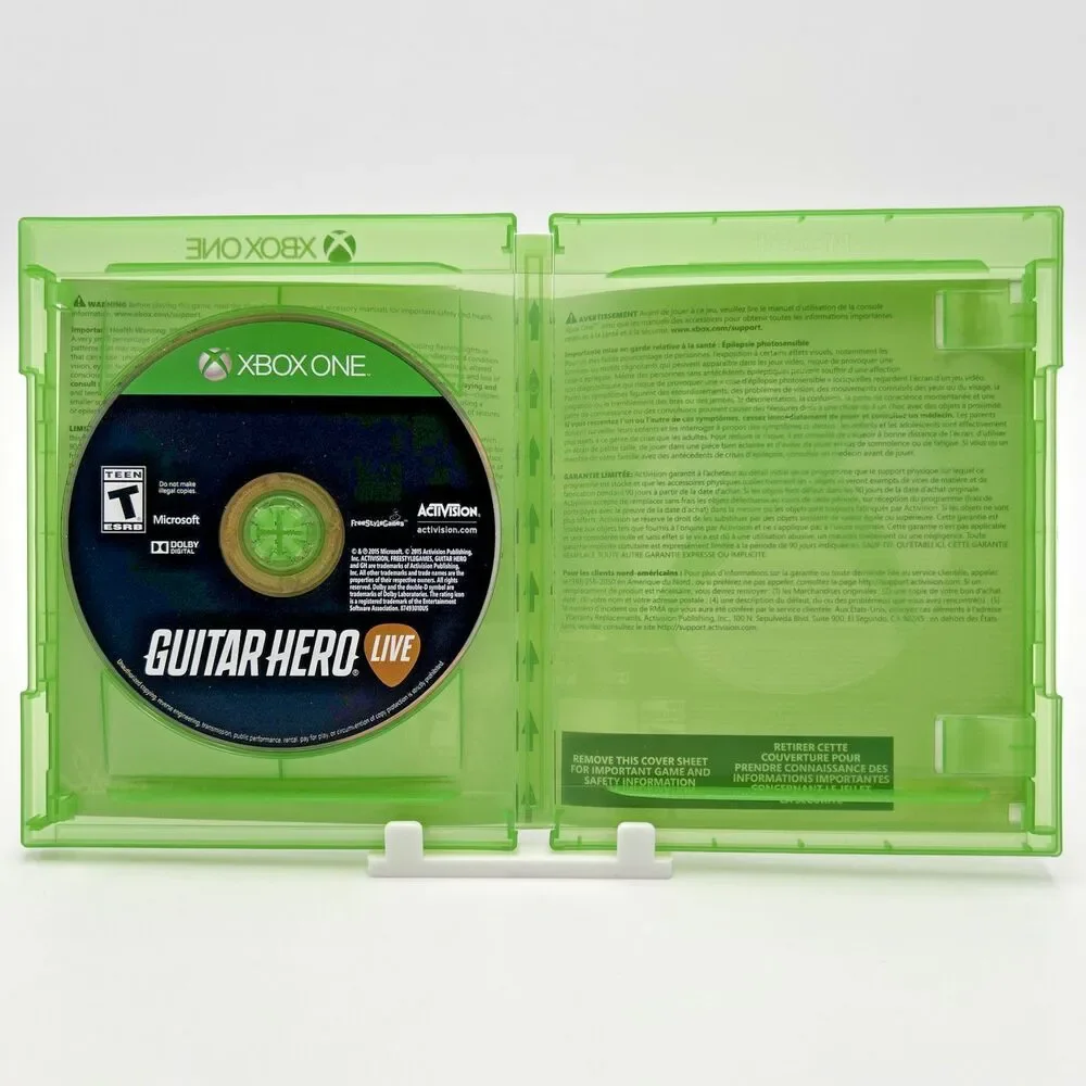 Guitar Hero Live Microsoft Xbox One (2015) Music Band Video Game